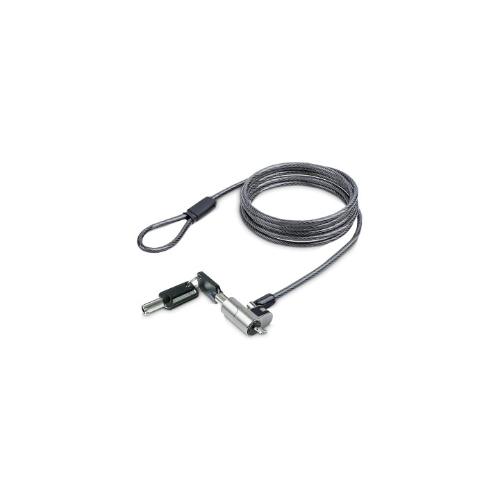 L-Link LL-NOTEBOOK-LOCK-NANO cable antirrobo Negro, Acero 1,8 m