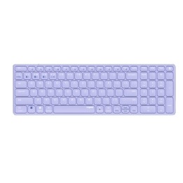 Rapoo E9700M teclado Oficina RF Wireless + Bluetooth QWERTY Inglés internacional Púrpura