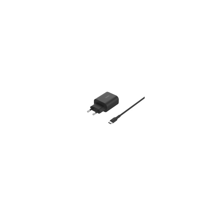 Belkin BoostCharge Auriculares, Smartphone, Reloj inteligente Negro USB Cargador inalámbrico Carga rápida Interior