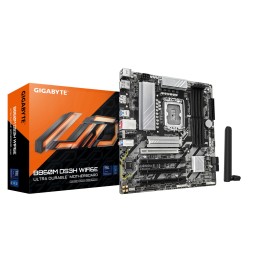 GIGABYTE B860M DS3H WIFI6E Placa base - CPUs Intel Core Ultra, VRM de 5+1+2+1 fases, hasta 9066MHz DDR5, 1xPCIe 5.0 + 1xPCIe