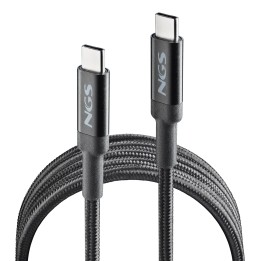 NGS KNOT 100W-2 cable USB USB 2.0 2 m USB C Negro