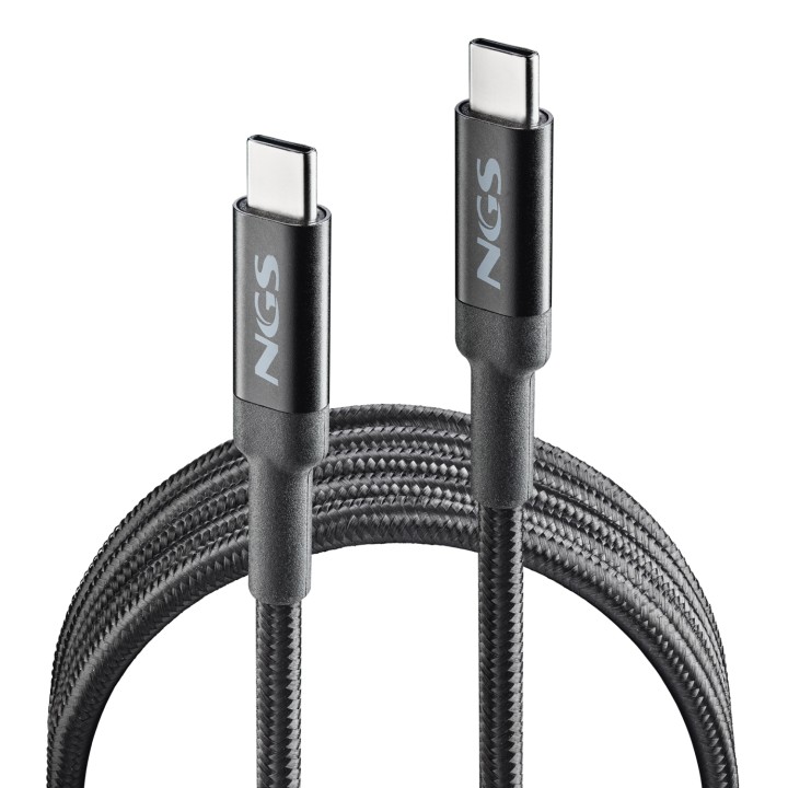 NGS KNOT 100W-2 cable USB USB 2.0 2 m USB C Negro