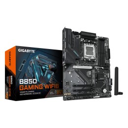 GIGABYTE B850 GAMING WIFI6 Placa Base - Procesadores AMD Ryzen Serie 9000, VRM digital de 6+2+2 fases, hasta 8200MHz DDR5 (OC),