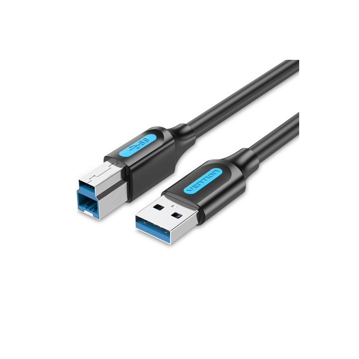 Vention Cable USB 3.0 Impresora COOBF/ USB Tipo-B Macho - USB Macho/ 1m/ Negro