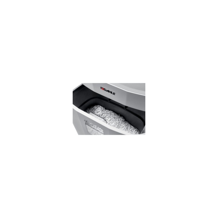 Dahle PS 240 triturador de papel Corte cruzado 65 dB Negro, Gris