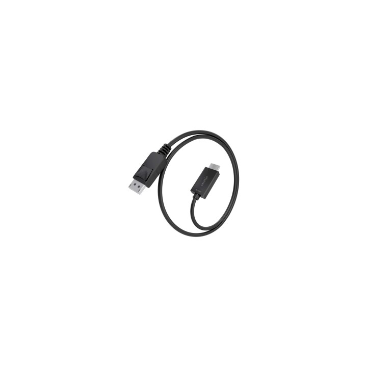 AISENS Cable conversor DisplayPort a HDMI 4K@60Hz, DP/M-HDMI/M, Negro, 1.0m
