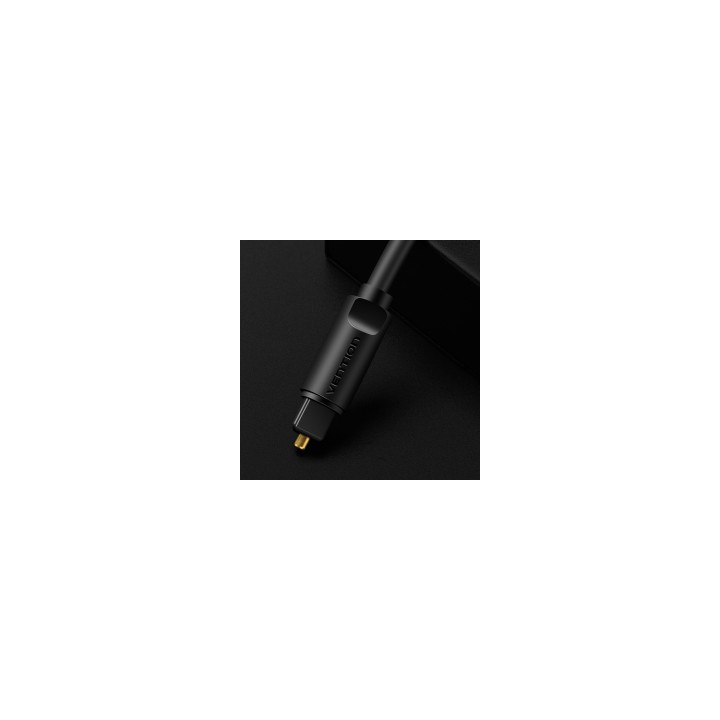Vention Cable de Audio de Fibra óptica BAEBF/ 1m/ Negro