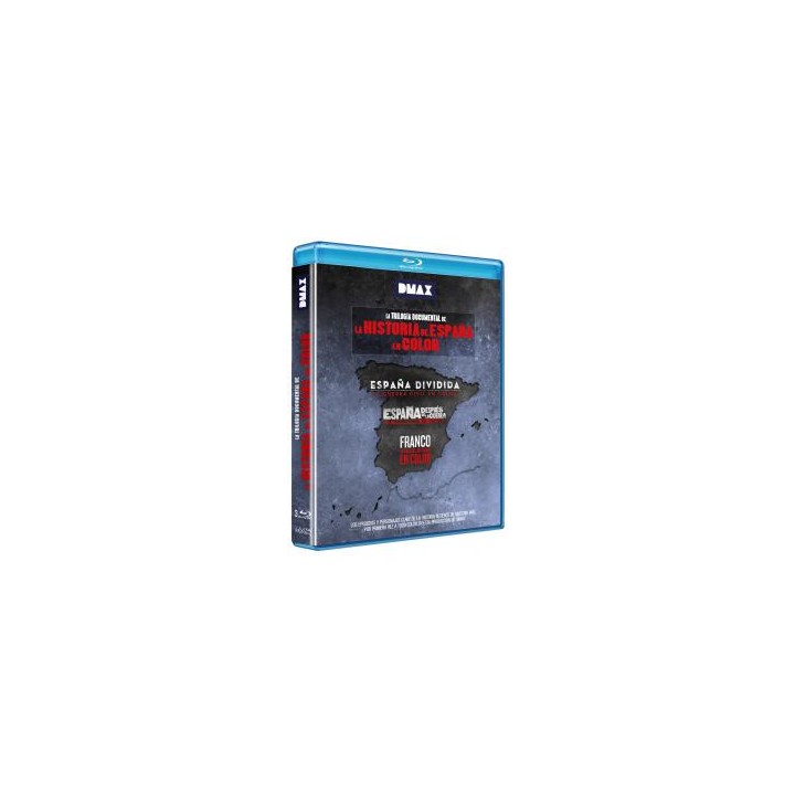 Trilogía documental de la Historia de España en color - BD