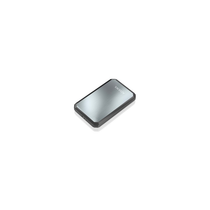 AISENS Caja externa 2.5" ASE-2529B 9.5mm SATA a USB 3.0/USB3.1 Gen1, Negro-Gris