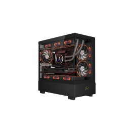 Keep Out XC-301 GLASS Caja de PC Micro ATX