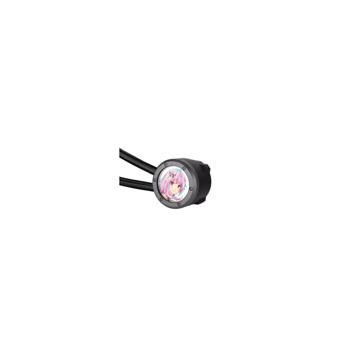 Thermaltake CL-W415-PL12SW-A sistema de refrigeración para ordenador Procesador Kit de refrigeración líquida 12 cm Negro