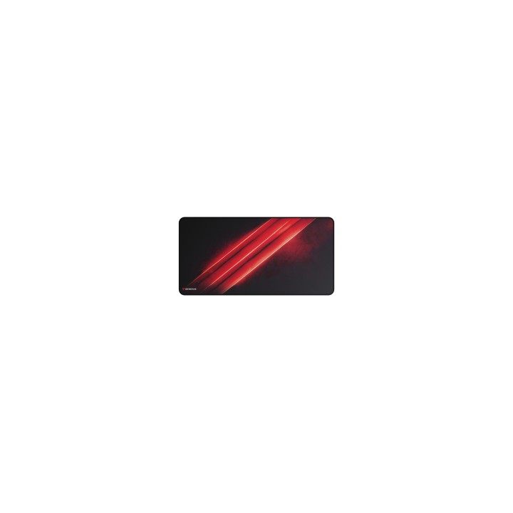 GENESIS Carbon 500 Maxi Flash G2 Alfombrilla de ratón para juegos Negro, Rojo