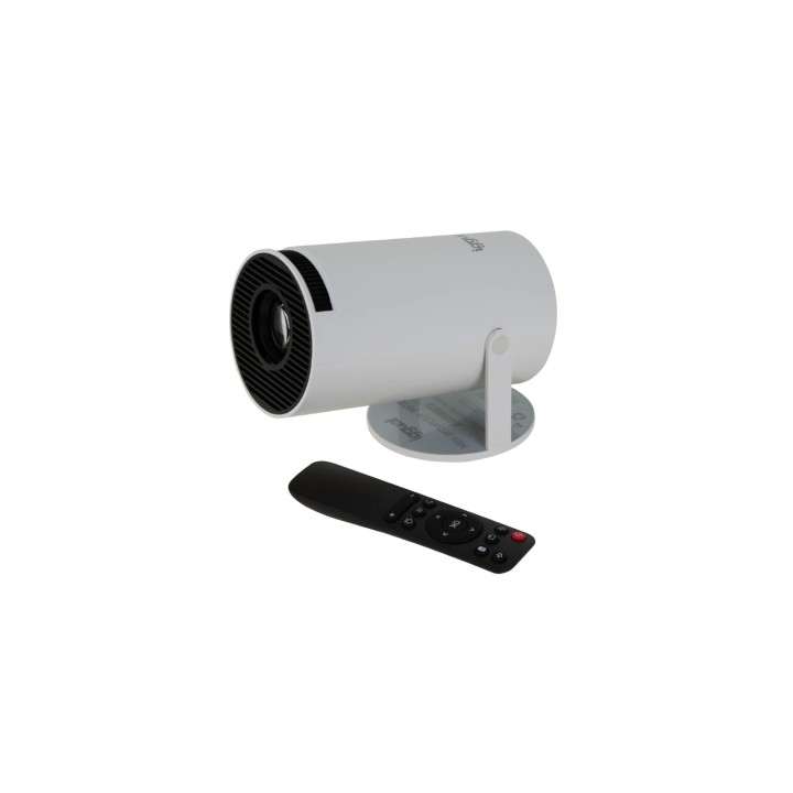 iggual Pack mini proyector + pantalla 100" plegabl