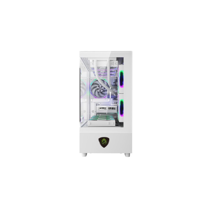 Keep Out XC-301W GLASS Caja de PC Micro ATX