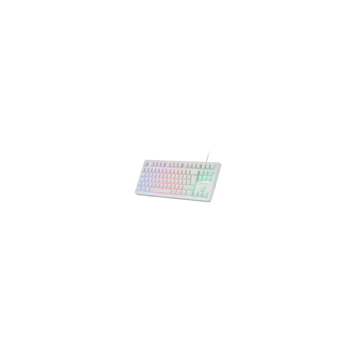 Mars Gaming MK023 teclado Juego USB QWERTY Español Rosa