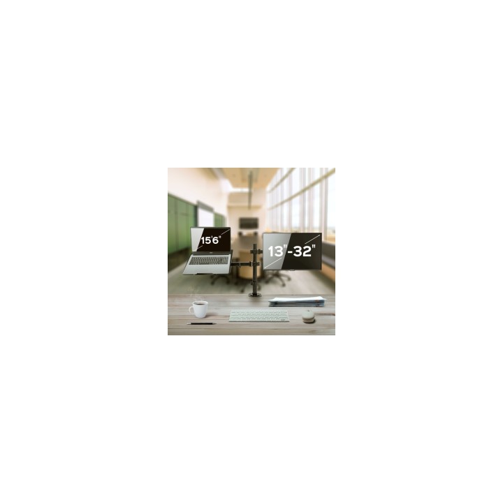 UNYKAch Soporte De Escritorio Universal Con Soporte Para Portátil UK1420 13″-32″ TV / Monitor
