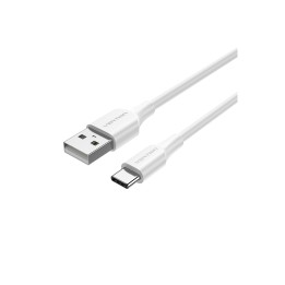 Vention Cable USB 2.0 3A CTHWF/ USB Tipo-C Macho - USB Macho/ 1m/ Blanco