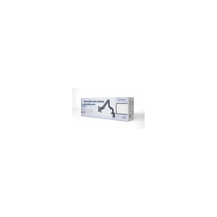 Gembird MA-DA1-02 soporte para monitor 81,3 cm (32") Escritorio Negro