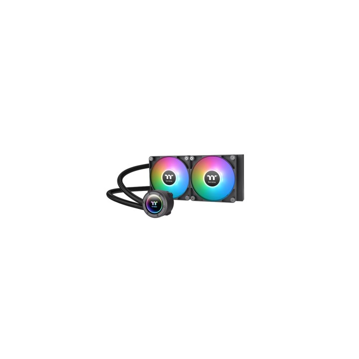 Thermaltake TT TH240 ARGB Procesador Sistema de refrigeración líquida todo en uno 12 cm Negro 1 pieza(s)