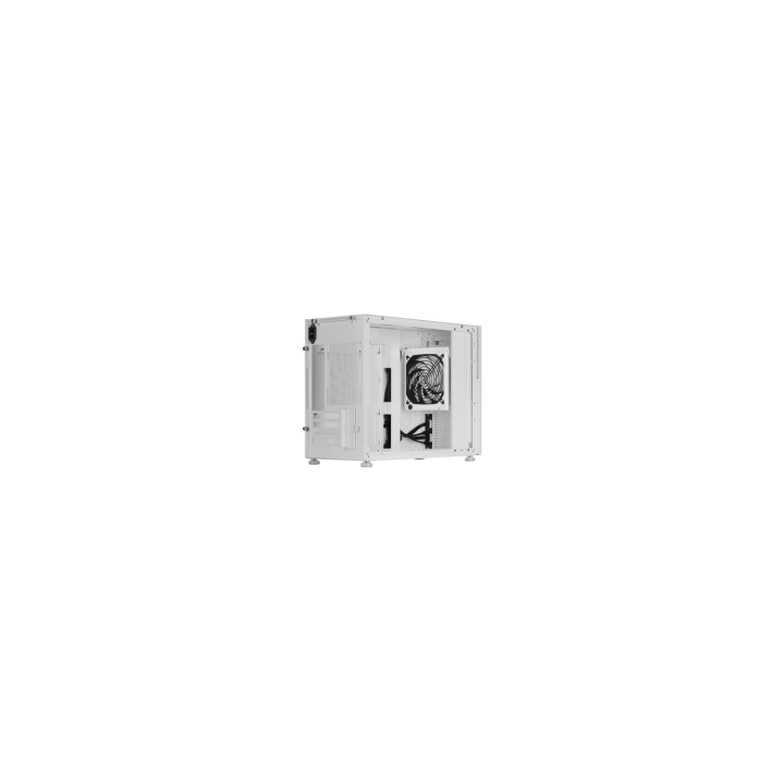 Mars Gaming MC-LCD Mini Tower Negro, Blanco