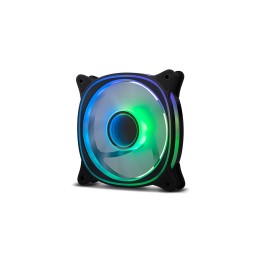 NOX NXHUMMERVFAN sistema de refrigeración para ordenador Carcasa del ordenador Ventilador 12 cm Negro