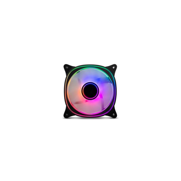 NOX NXHUMMERVFAN sistema de refrigeración para ordenador Carcasa del ordenador Ventilador 12 cm Negro