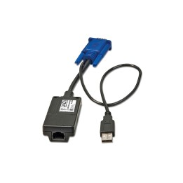 Lindy 39634 cable divisor y combinador Negro, Azul