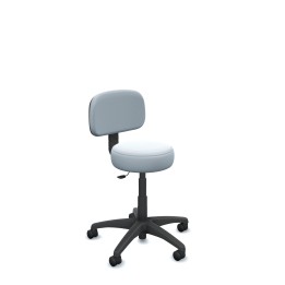 Piqueras y Crespo Silla Llanos contaco lama bali blanco ruedas nailon 50.