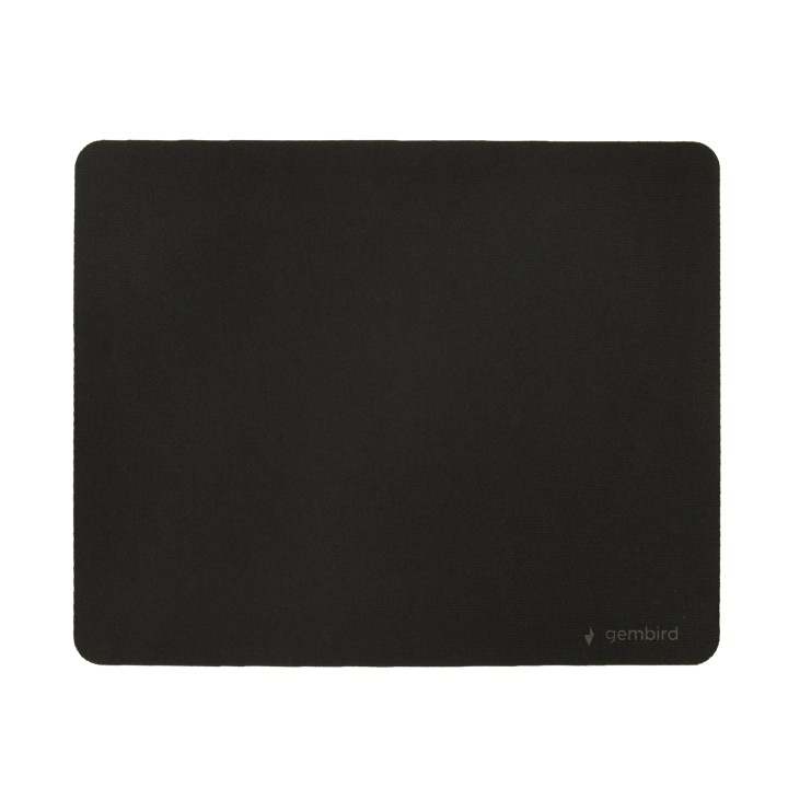 Gembird MP-S-BK-M alfombrilla para ratón Negro