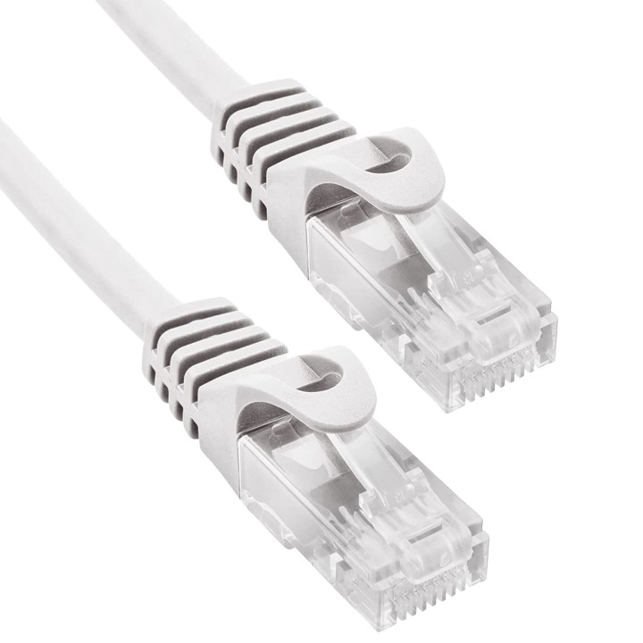 Phasak Cable de Red Cat.6 UTP Solido CCA Cat.6 UTP Gris 0.25M