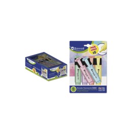 Bismark Rotulador Fluorescente Pastel Blister 6 Uds