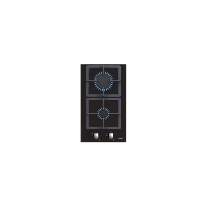 CATA SCI 3002 BK Negro Integrado 30 cm Encimera de gas 2 zona(s)