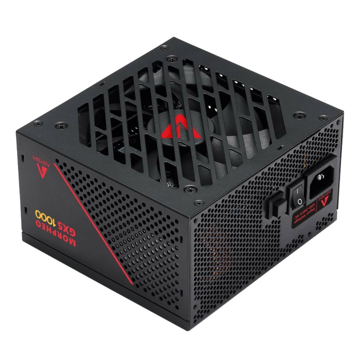 ABYSM Morpheo GX5 1000W unidad de fuente de alimentación 20+4 pin ATX ATX Negro, Rojo