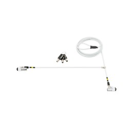 Mobilis 001331 cable antirrobo Blanco 1,8 m