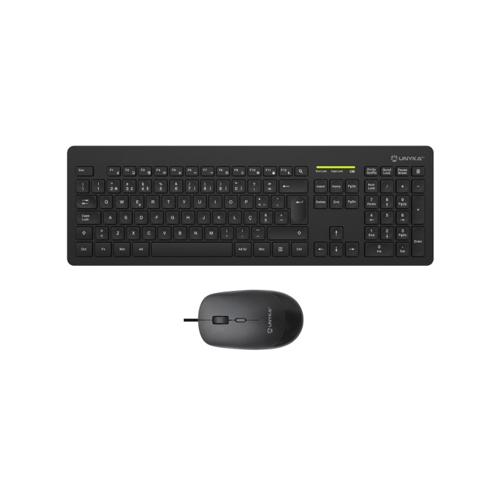 UNYKAch Kit Teclado + Ratón Combo MK212 Pro Slim Wireless PT