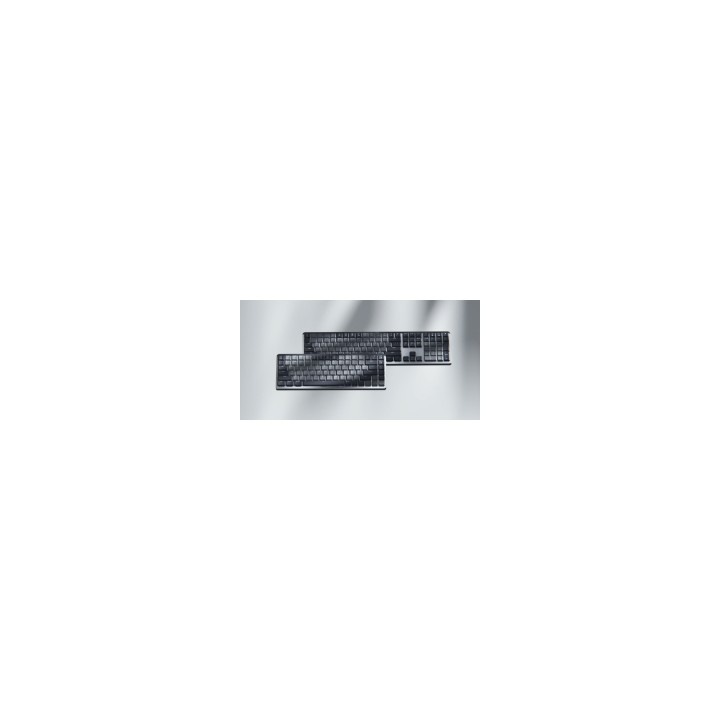Logitech 920-010748 teclado Oficina RF Wireless + Bluetooth QWERTZ Alemán Grafito, Gris