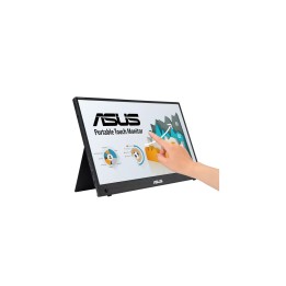 ASUS ZenScreen MB16AMTR pantalla para PC 39,6 cm (15.6") 1920 x 1080 Pixeles Full HD LCD Pantalla táctil Negro