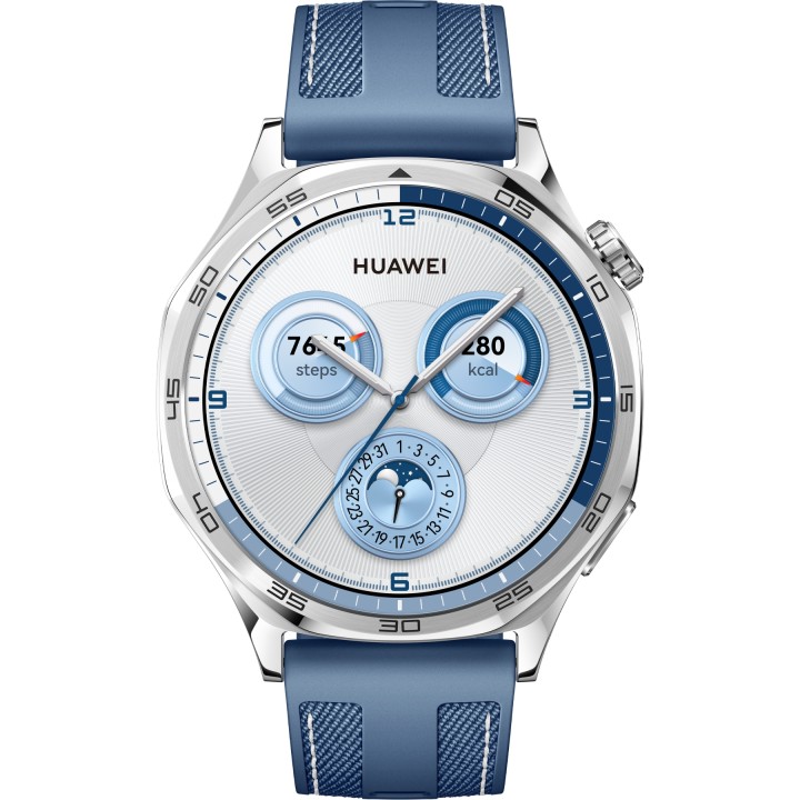 Huawei WATCH GT5 46mm 3,63 cm (1.43") AMOLED Digital 466 x 466 Pixeles Acero inoxidable GPS (satélite)