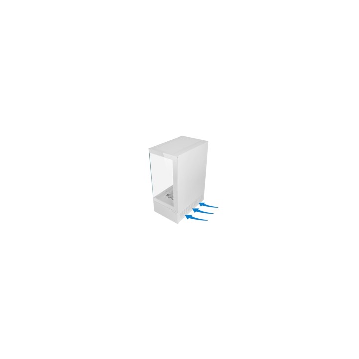 Mars Gaming MC-XOW Midi Tower Blanco