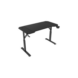 Mars Gaming MGD-ERGO120, Mesa Altura Ajustable 3 Posiciones, Superficie Ergonómica, Estructura Metálica, Alfombrilla XXL,