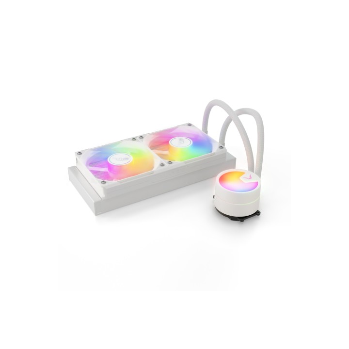 Valkyrie A240 White Procesador Sistema de refrigeración líquida todo en uno 24 cm Blanco