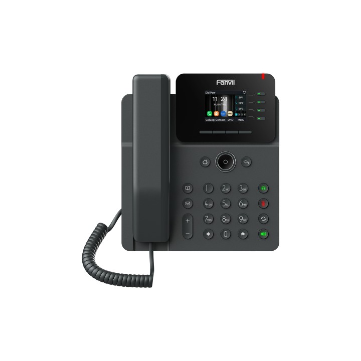 Fanvil V61W teléfono IP Negro 4 líneas LCD Wifi