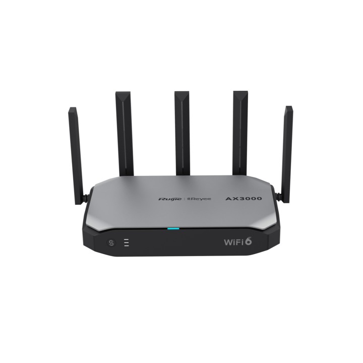 Ruijie Networks RG-EG105GW-X router inalámbrico Gigabit Ethernet Doble banda (2,4 GHz / 5 GHz) Negro, Gris