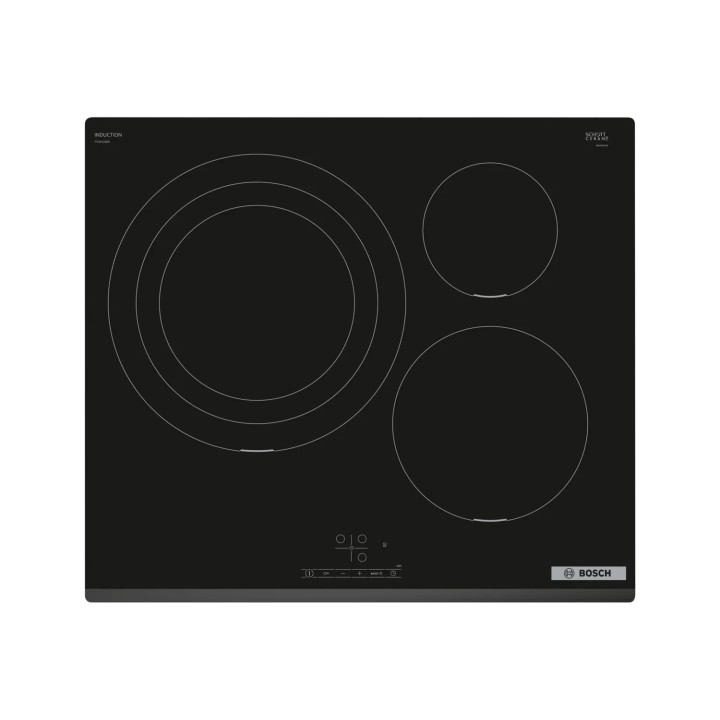 Bosch Serie 4 PID631BB5E hobs Negro Integrado 59.2 cm Con placa de inducción 3 zona(s)