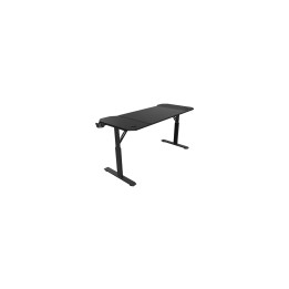 Mars Gaming MGD-ERGO140, Mesa Altura Ajustable 3 Posiciones, Superficie Ergonómica, Estructura Metálica, Alfombrilla XXL,