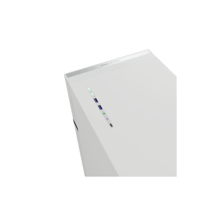 Valkyrie VK02 Lite White Midi Tower Blanco