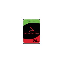 Seagate IronWolf Pro ST24000NT002 disco duro interno 24 TB 7200 RPM 512 MB 3.5" Serial ATA III