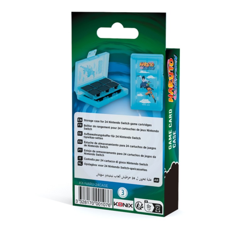 Konix Naruto 80389000003 accesorio y piza de videoconsola Estuche de cartuchos