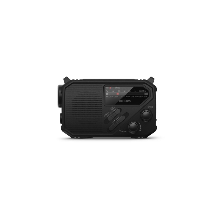 Philips TAR1609/00 radio Portátil Analógico y digital Negro