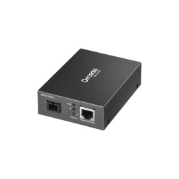 TP-Link Omada MC211CS-2 convertidor de medio 1000 Mbit/s 1310 nm Monomodo Negro
